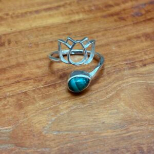 Bague renouveau vert