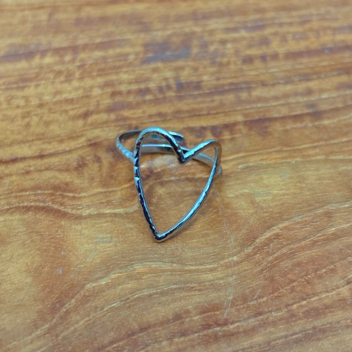 img_4263 Bague cœur ouvert argentée