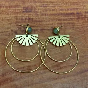 img_4279 Boucle d’oreille éclat de ginkgo