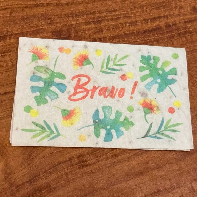 img_5030 Mini carte à planter « bravo »