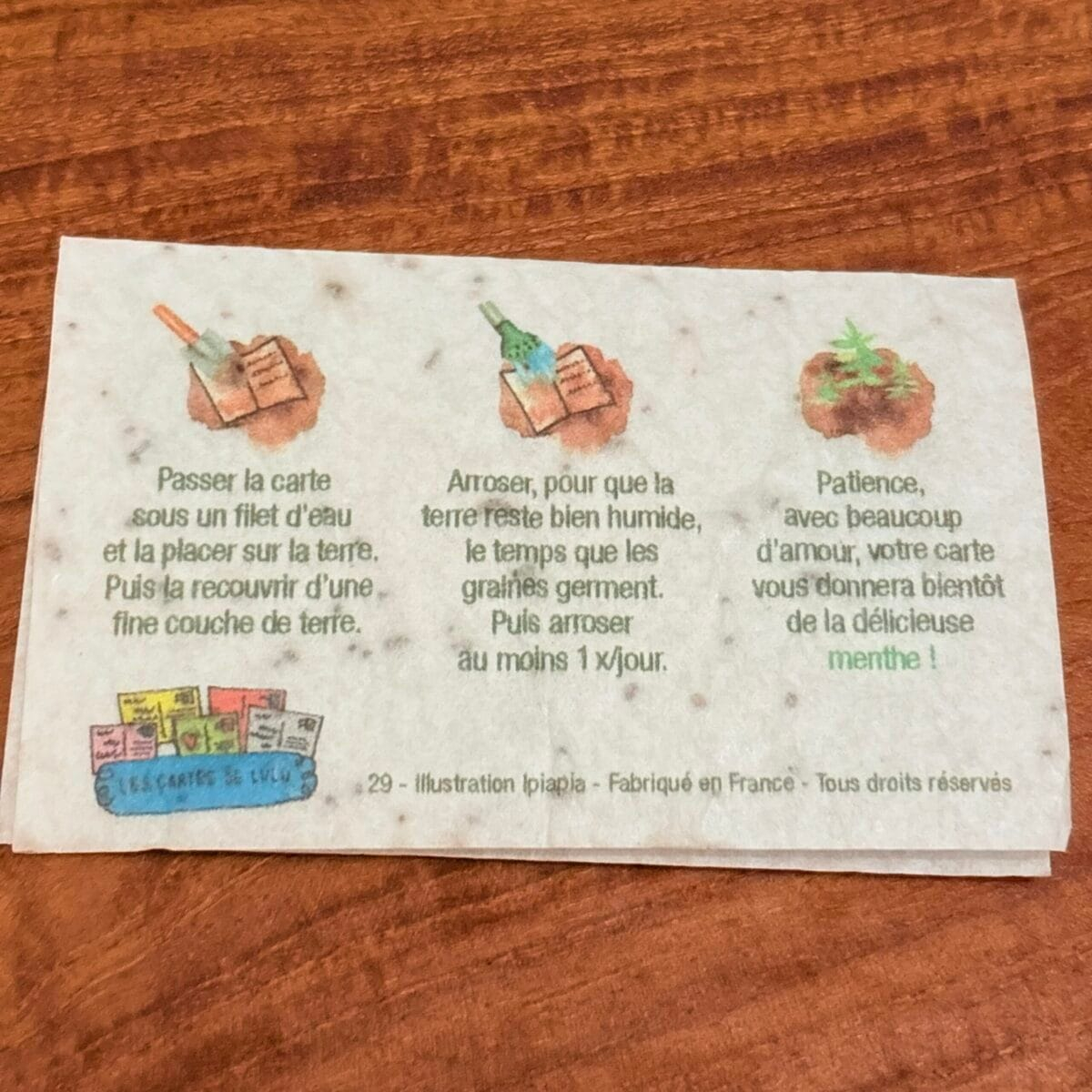 img_5031 Mini carte à planter « bravo »