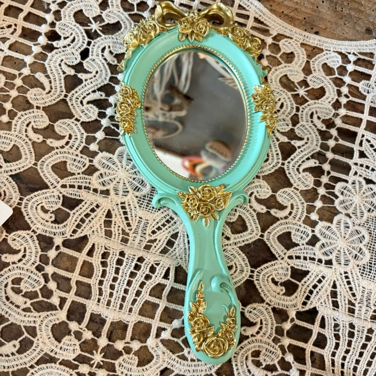 img_5450 Miroir Vintage - Vert