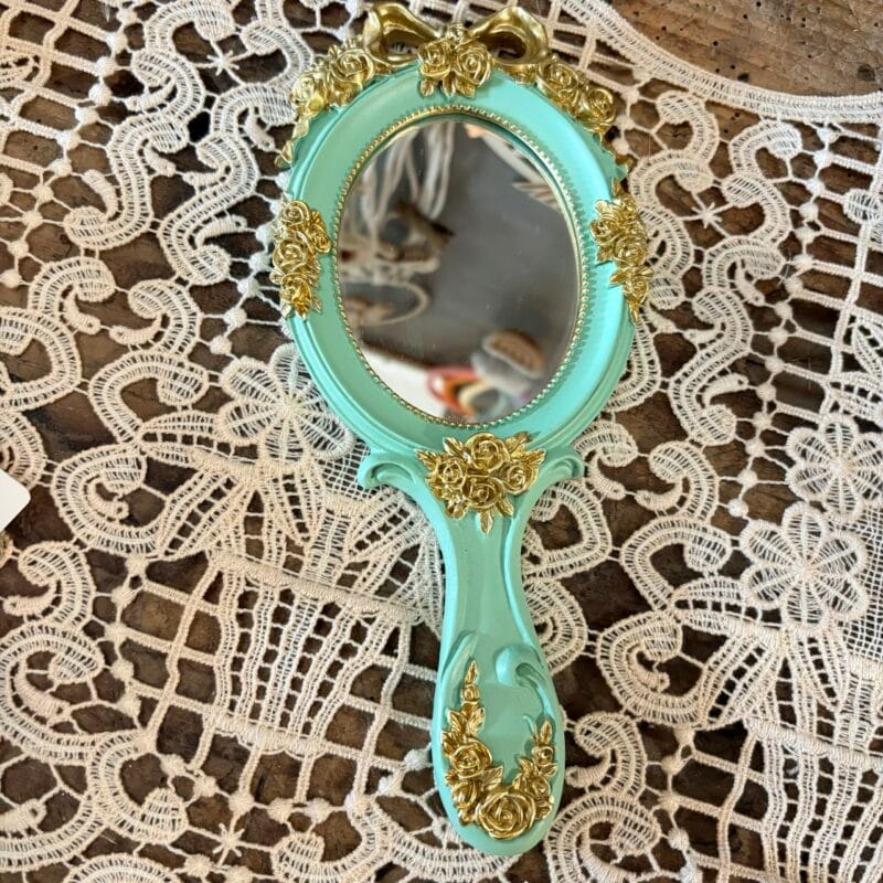 img_5450 Miroir Vintage - Vert