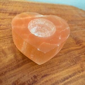 img_8371 Bougeoir en Cœur – Sélénite Orange