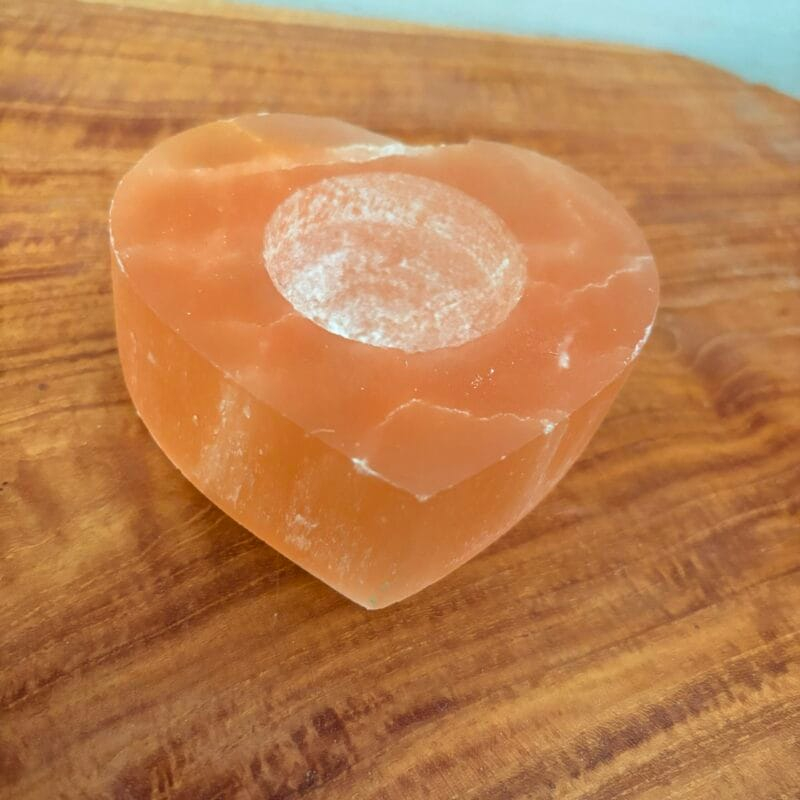 img_8371 Bougeoir en Cœur – Sélénite Orange