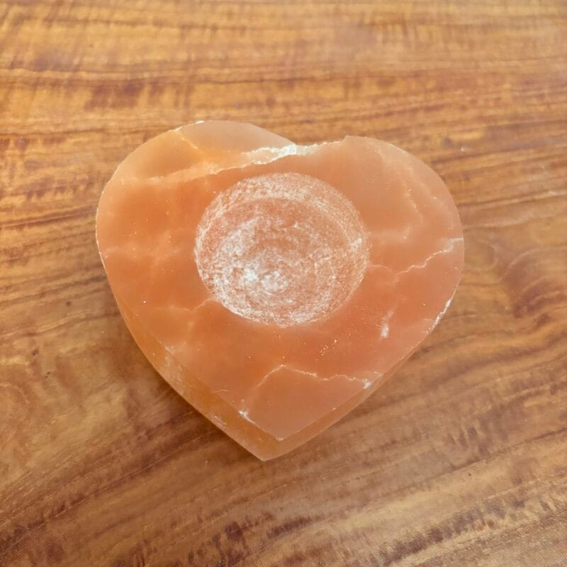 img_8372 Bougeoir en Cœur – Sélénite Orange