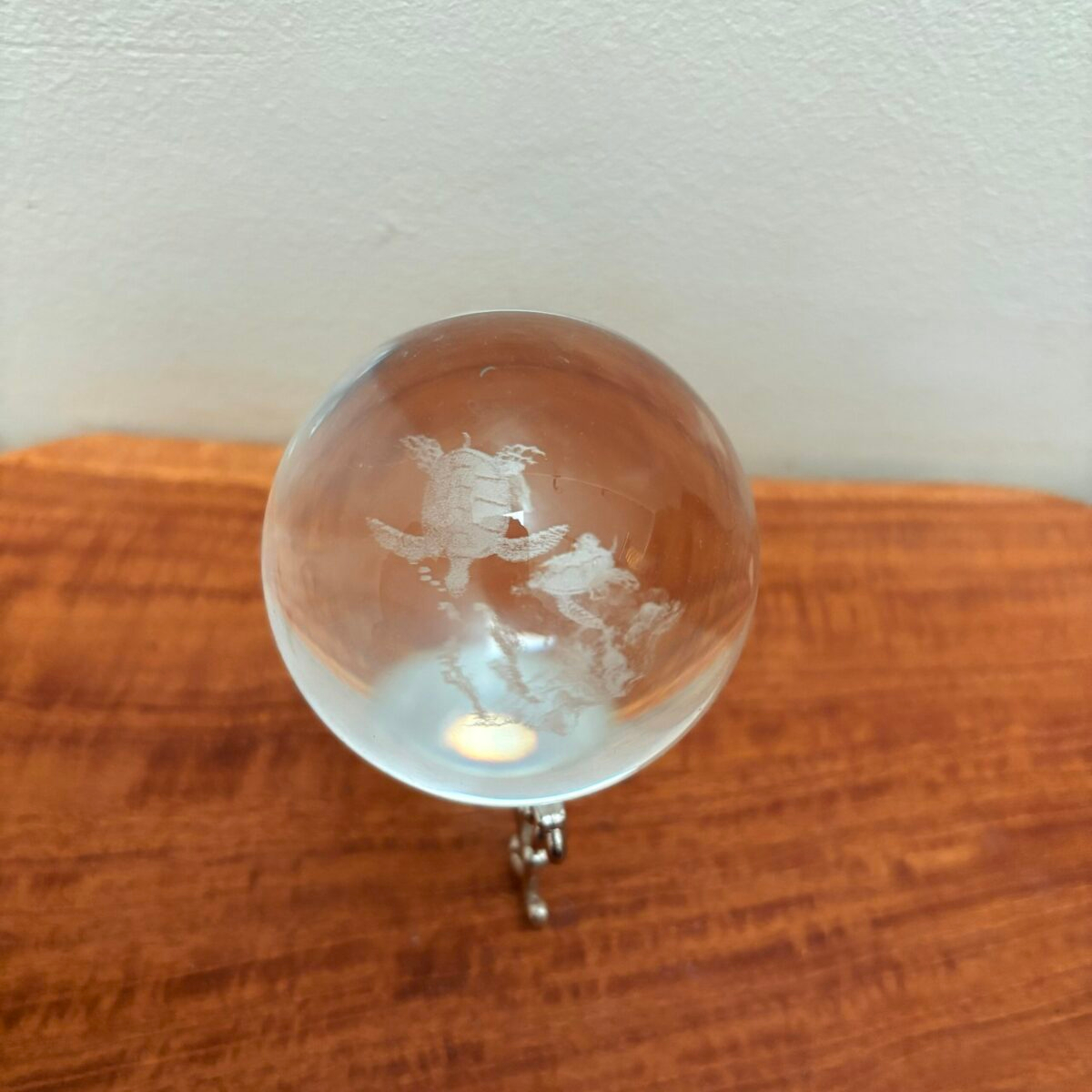 Boule en verre – Tortue