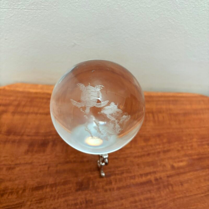 Boule en verre – Tortue