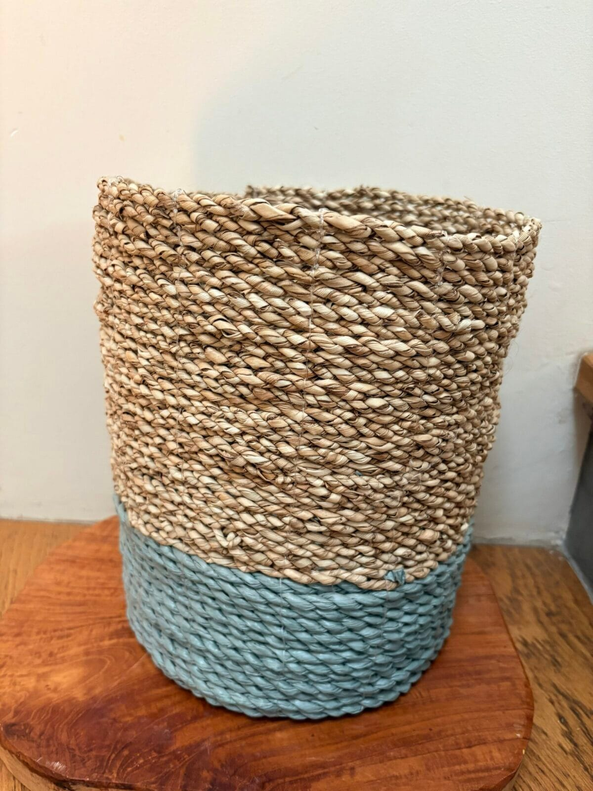 Panière en jonc de mer