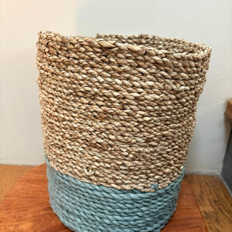 Panière en jonc de mer