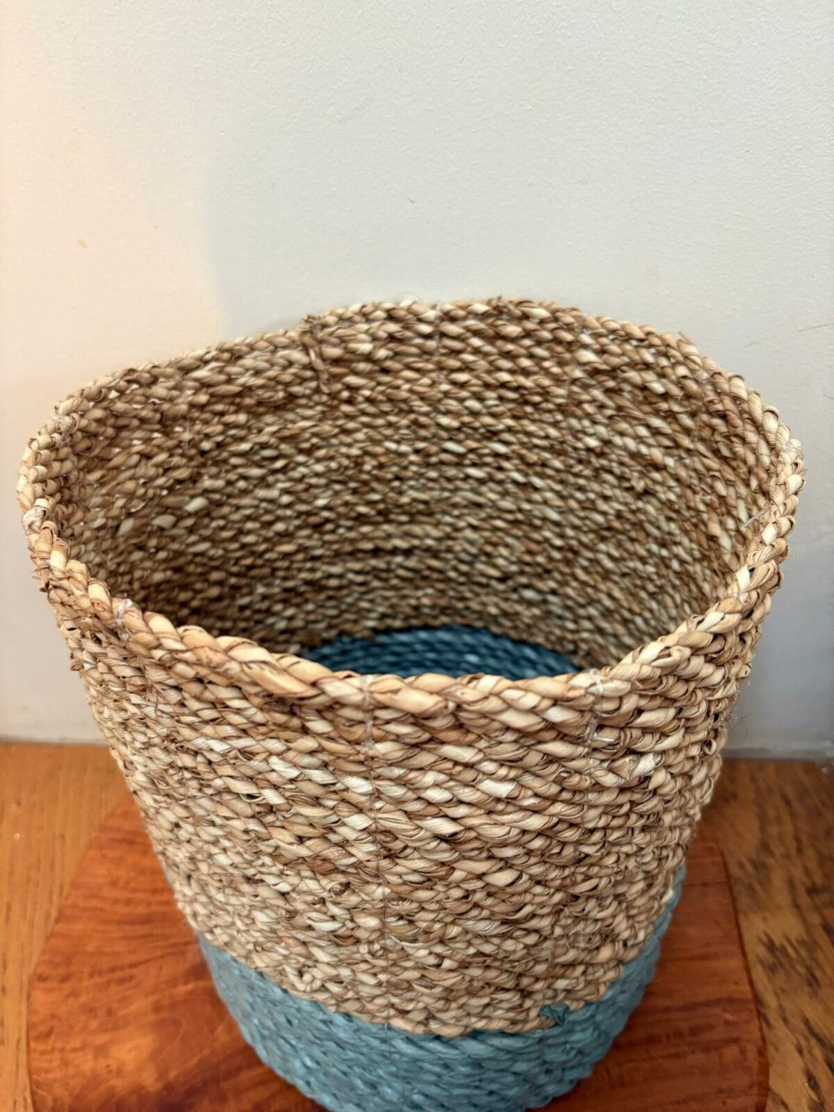 Panière en jonc de mer