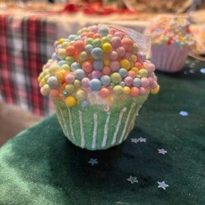 Muffin à suspendre - vert