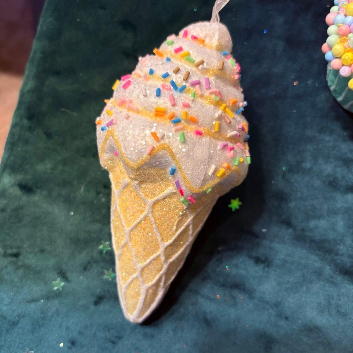 Glace à suspendre - jaune