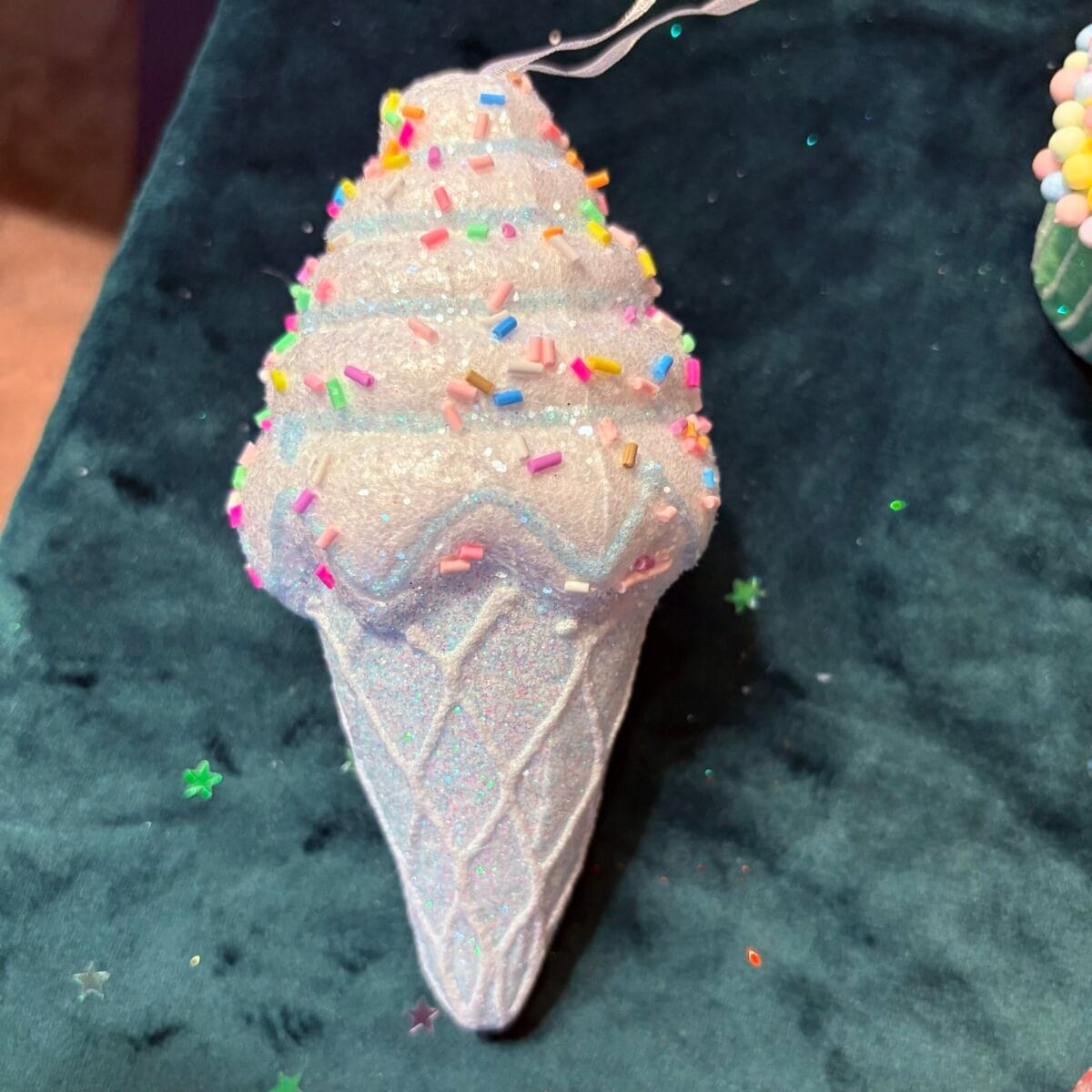 Glace à suspendre - bleue