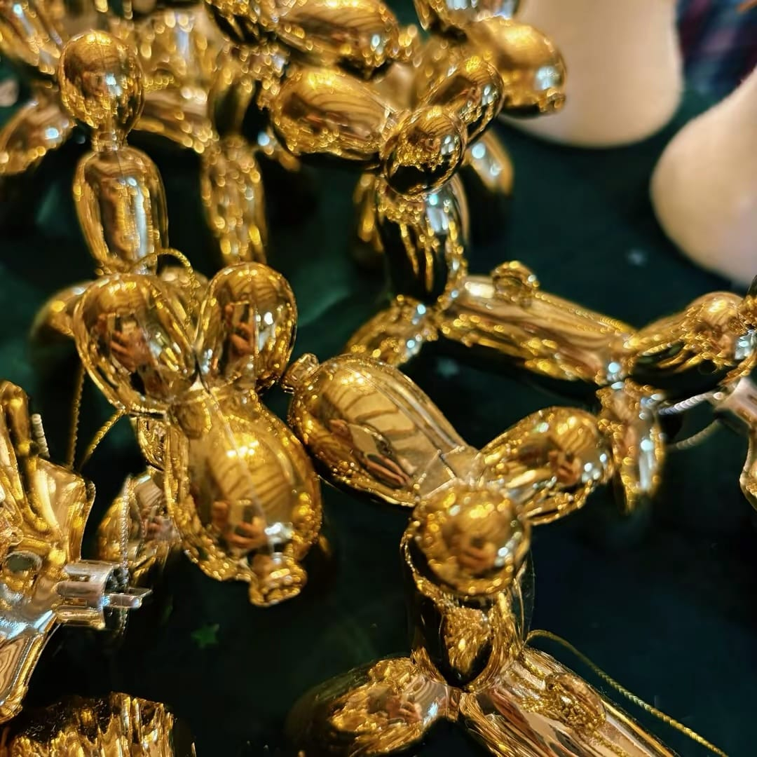 Chien à suspendre - gamme dorée