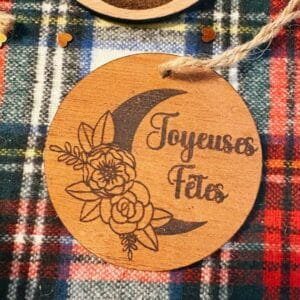 Lune de Noël - grand modèle