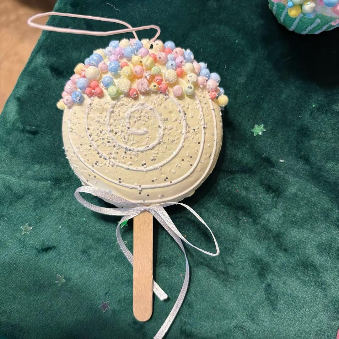 Sucette à suspendre - beige