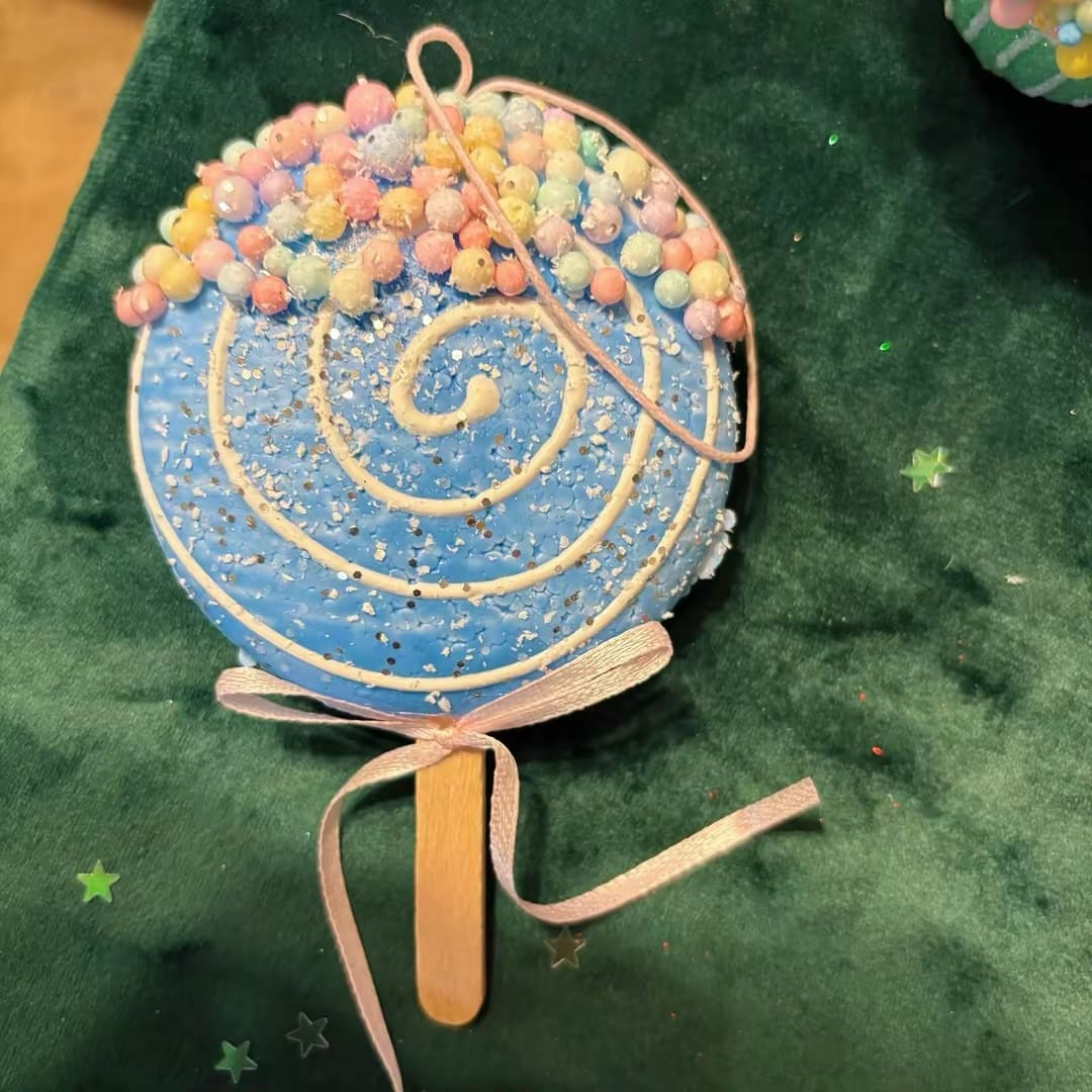 Sucette à suspendre - bleu foncé